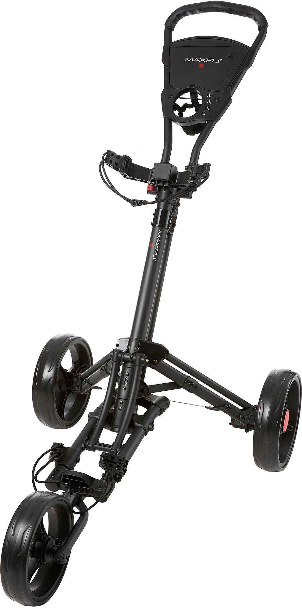 maxfli 3 wheel push golf cart